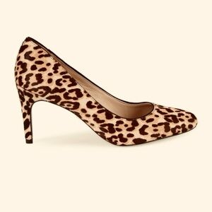 Sam Edelman Elise Jaguar-Print Calf Hair Pumps